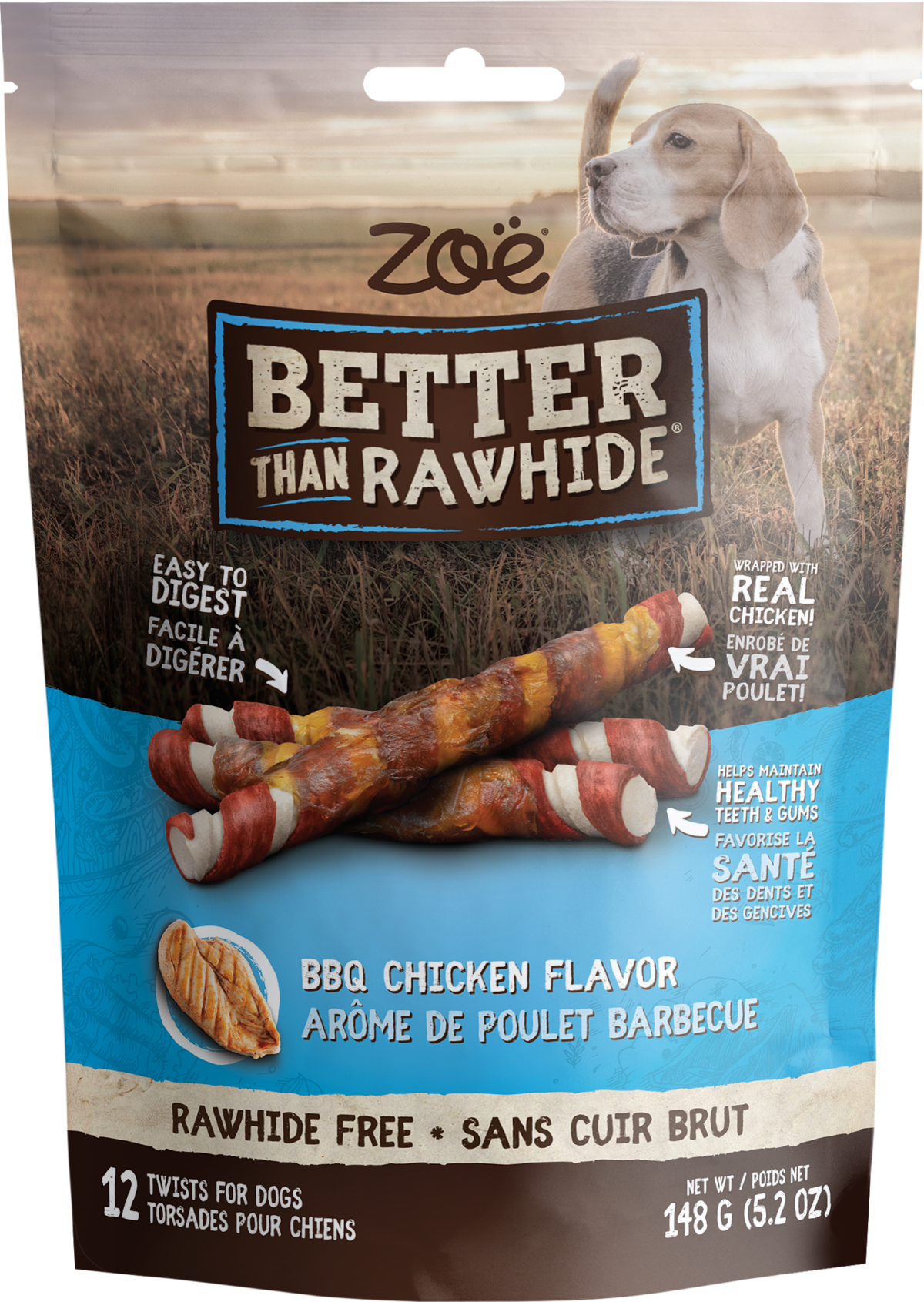 Rawhide Free Twists for Dogs | BBQ Chicken - Image 5