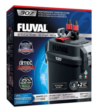 water filter in aquarium