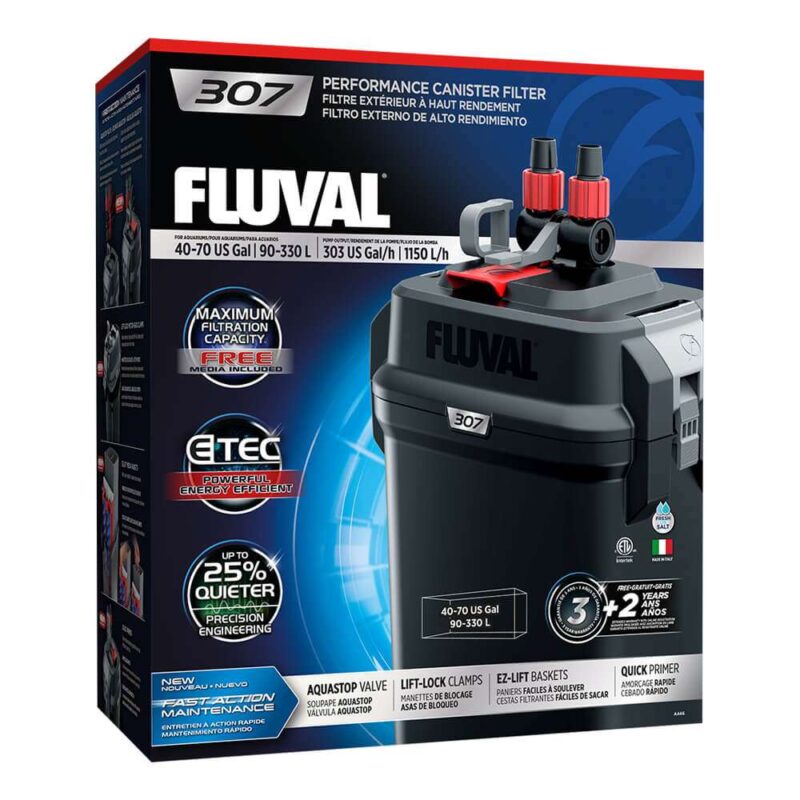 water filter in aquarium