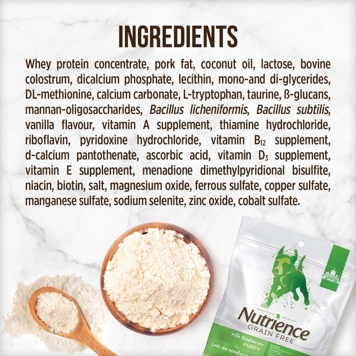 Nutrience Puppy Milk Replacer 340g - Image 3