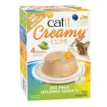 Catit Creamy Cups Variety Pack – 4 x 25g