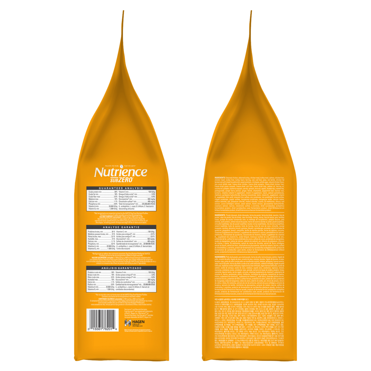 Nutrience Grain Free Subzero for Dogs - Fraser Valley - 4 Packs (20 lbs) - Image 3