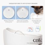 Catit Pixi Water Fountain for cats, White - Image 2