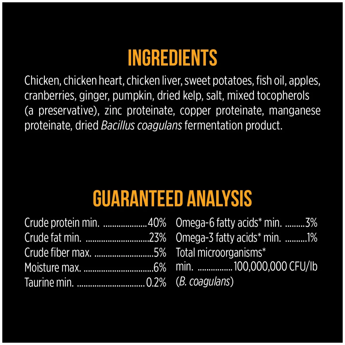 Freeze-Dried Raw Chicken & Sweet Potato Cat Food - Image 6