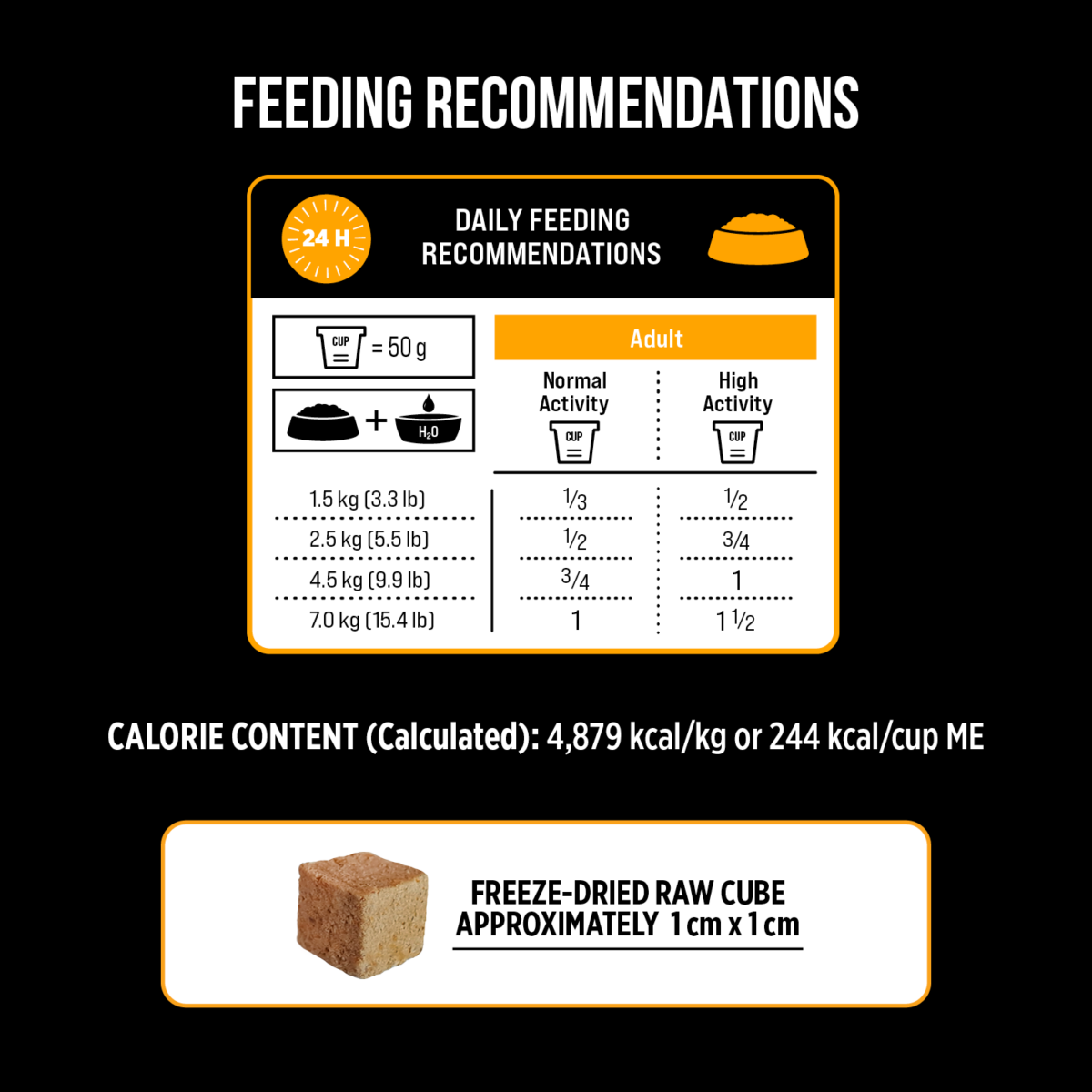 Freeze-Dried Raw Chicken & Sweet Potato Cat Food 227g - Image 4