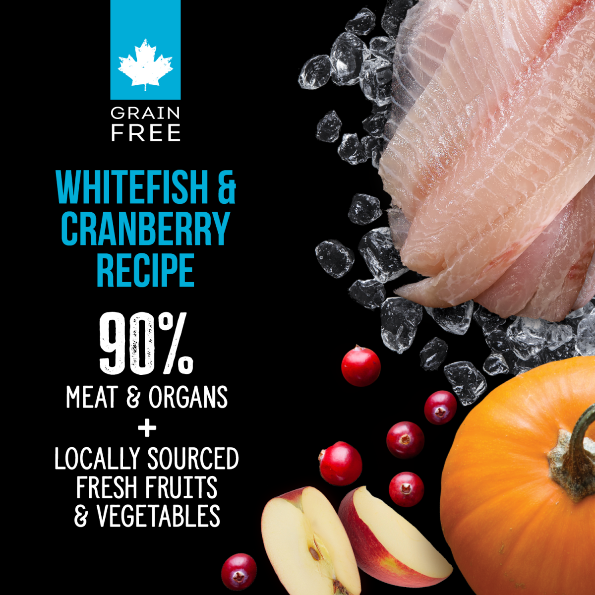 Freeze-Dried Raw Whitefish & Cranberry Cat Food 227g - Image 8