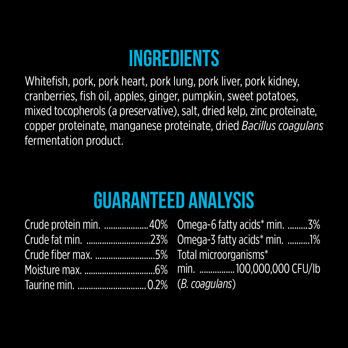 Freeze-Dried Raw Whitefish & Cranberry Cat Food 227g - Image 5