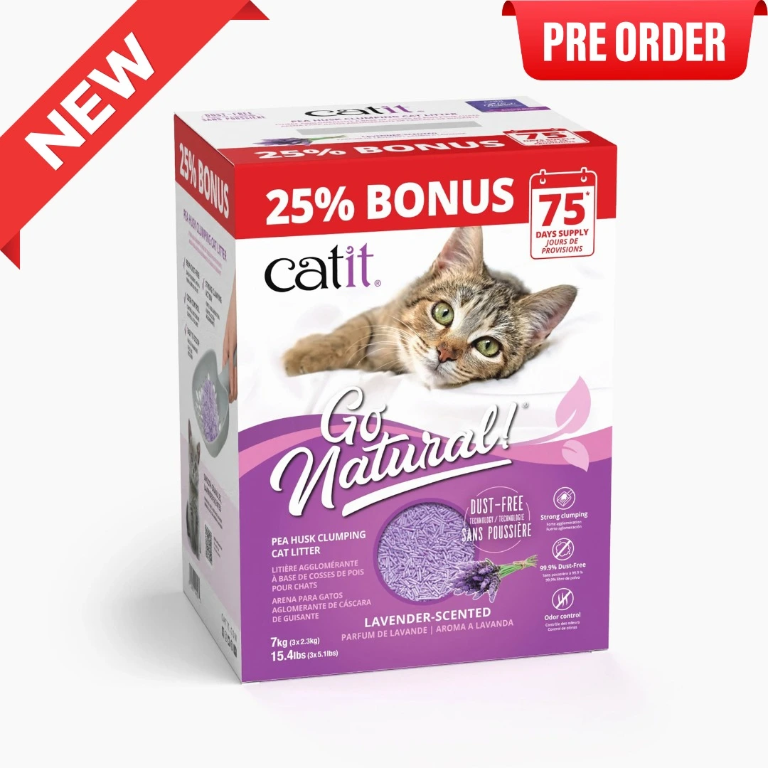 New Catit litter Lavender