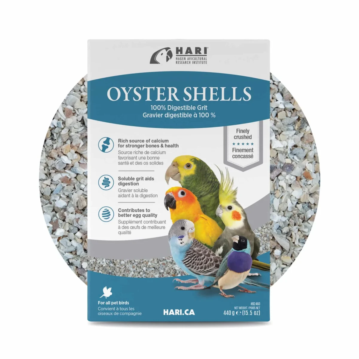 Hagen Bird Oyster Shell, 440 g (15.6 oz) - Image 3