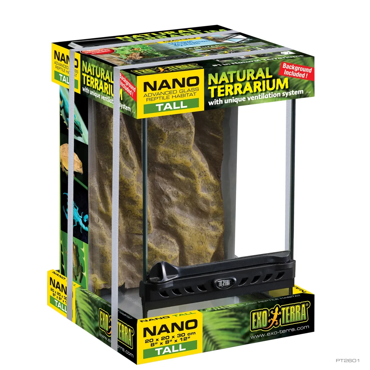 Natural Terrarium Nano Tall 8"WX8"Dx12"H - Image 2