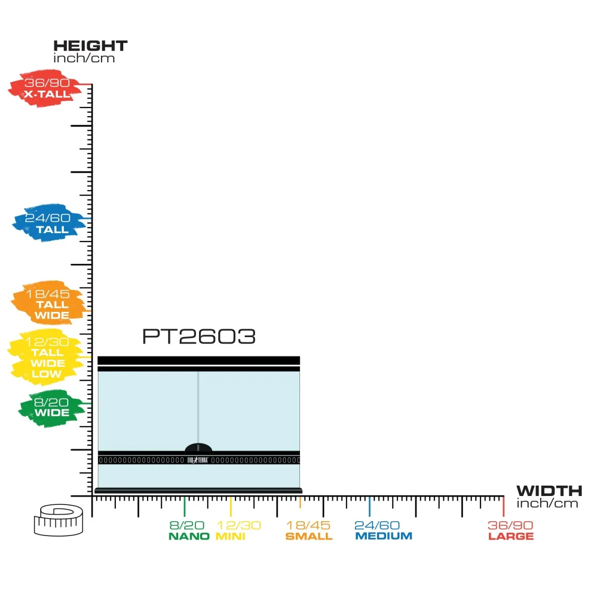 Natural Terrarium Small Low 1.5'WX1.5'Dx1'H - Image 4