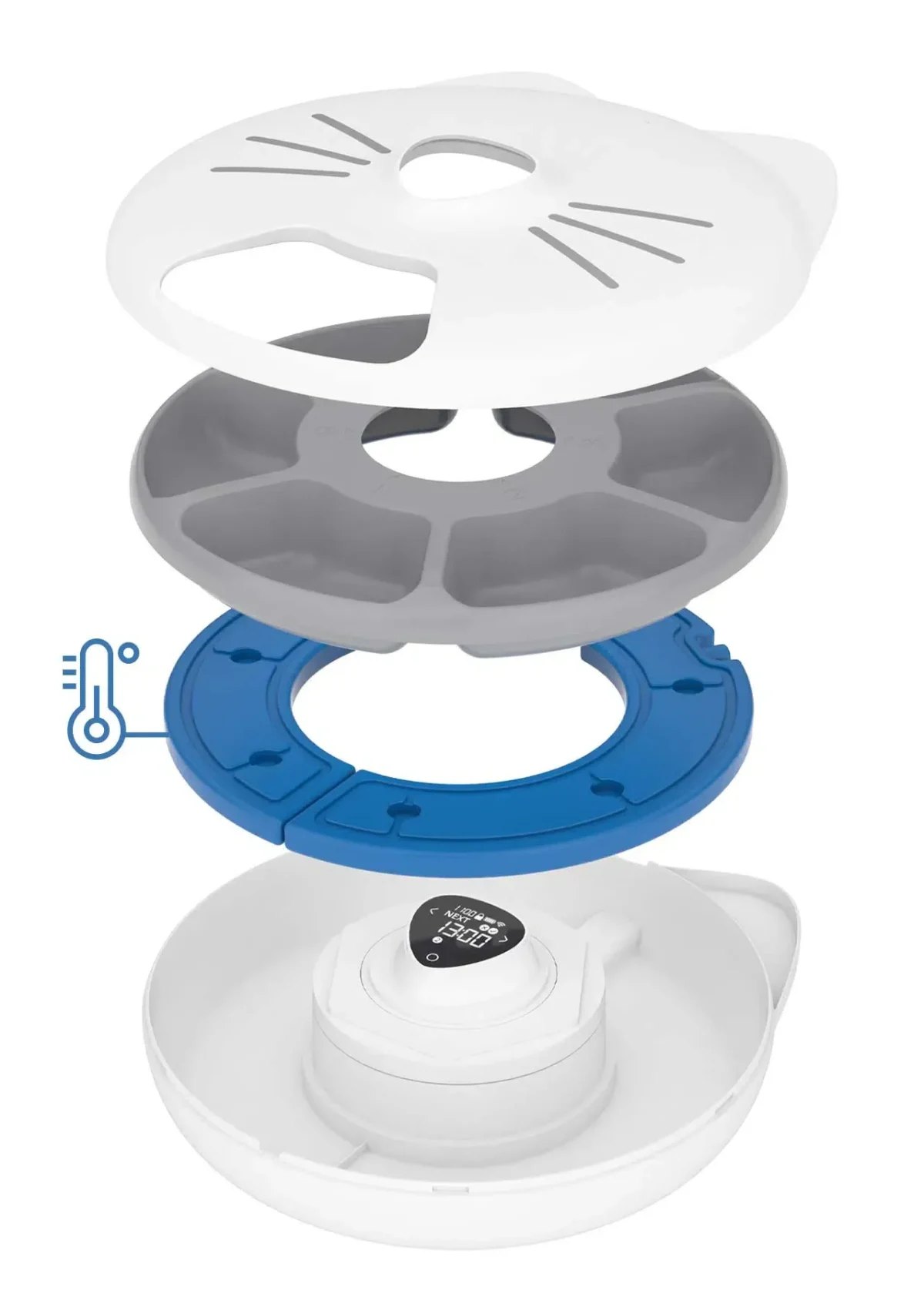 Catit PIXI Smart 6-meal Feeder - Image 8