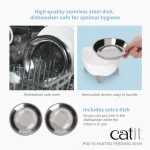 Catit PIXI Elevated Feeding Dish - Image 4