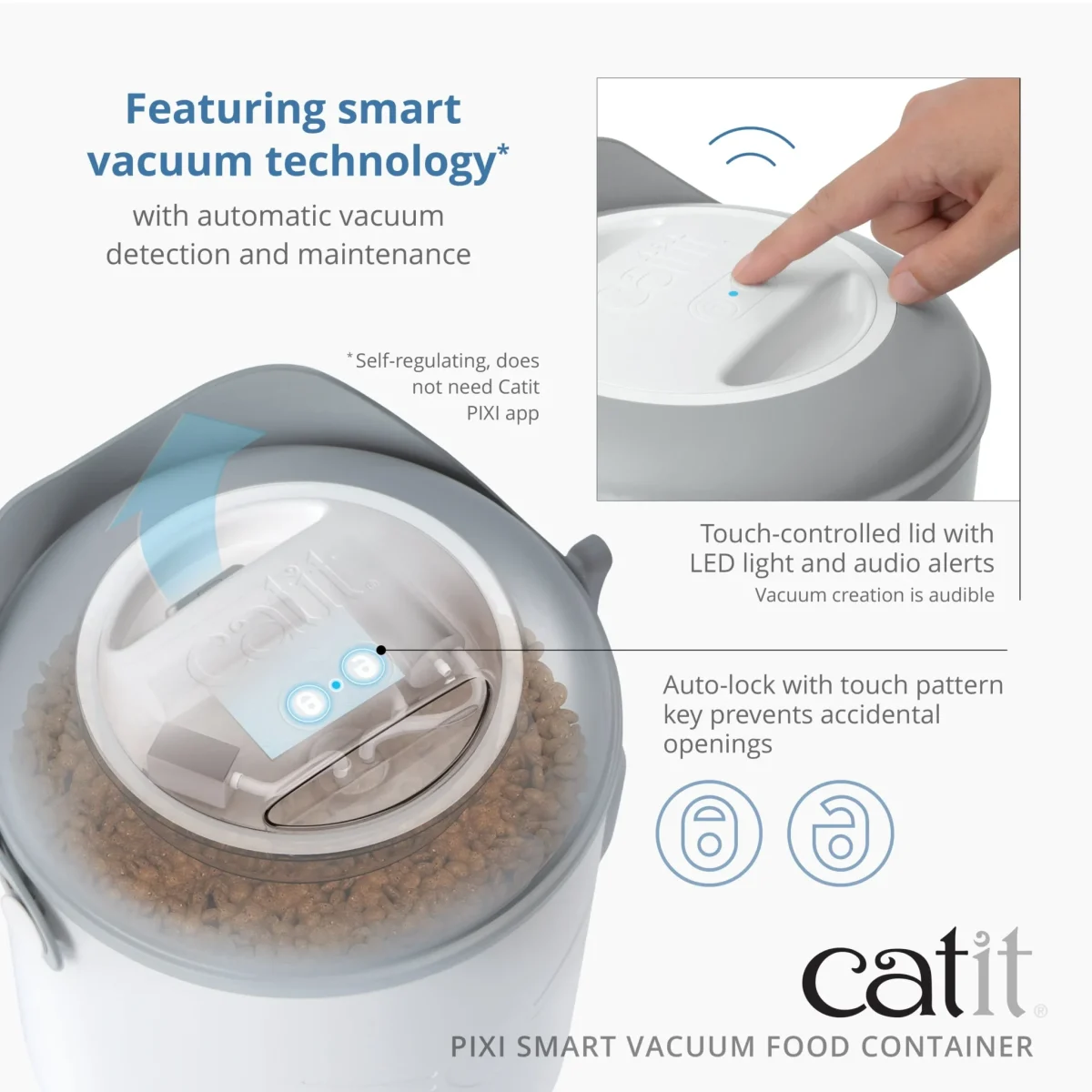 Catit PIXI Smart Vacuum Food Container - Image 5