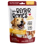 Zeus Better Bones Rawhide Free Twists Dog Treats - BBQ Chicken Flavour, Chicken Wrapped - Image 2