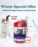 Best treats and toys for cats- 50 treat Value Pack with Cat toys - Image 2