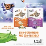 Catit Go Natural Pea Husk Clumping Cat Litter, Lavender 7kg