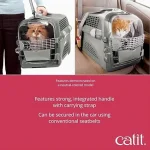 Catit Cabrio Carrier Cherry Red