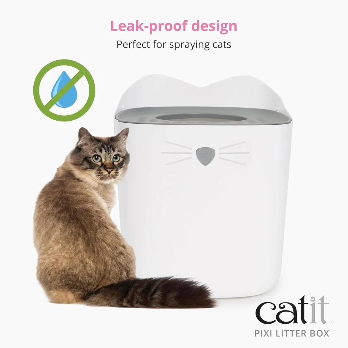 Catit PIXI Litter Box - Gray