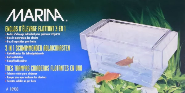 Marina 3-in-1 Floating Guppy Breeding Box 10933