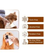 Sceptre Organics Pet Wet Wipes for Dogs & Cats | Pack of 100 Wet Wipes - Image 3