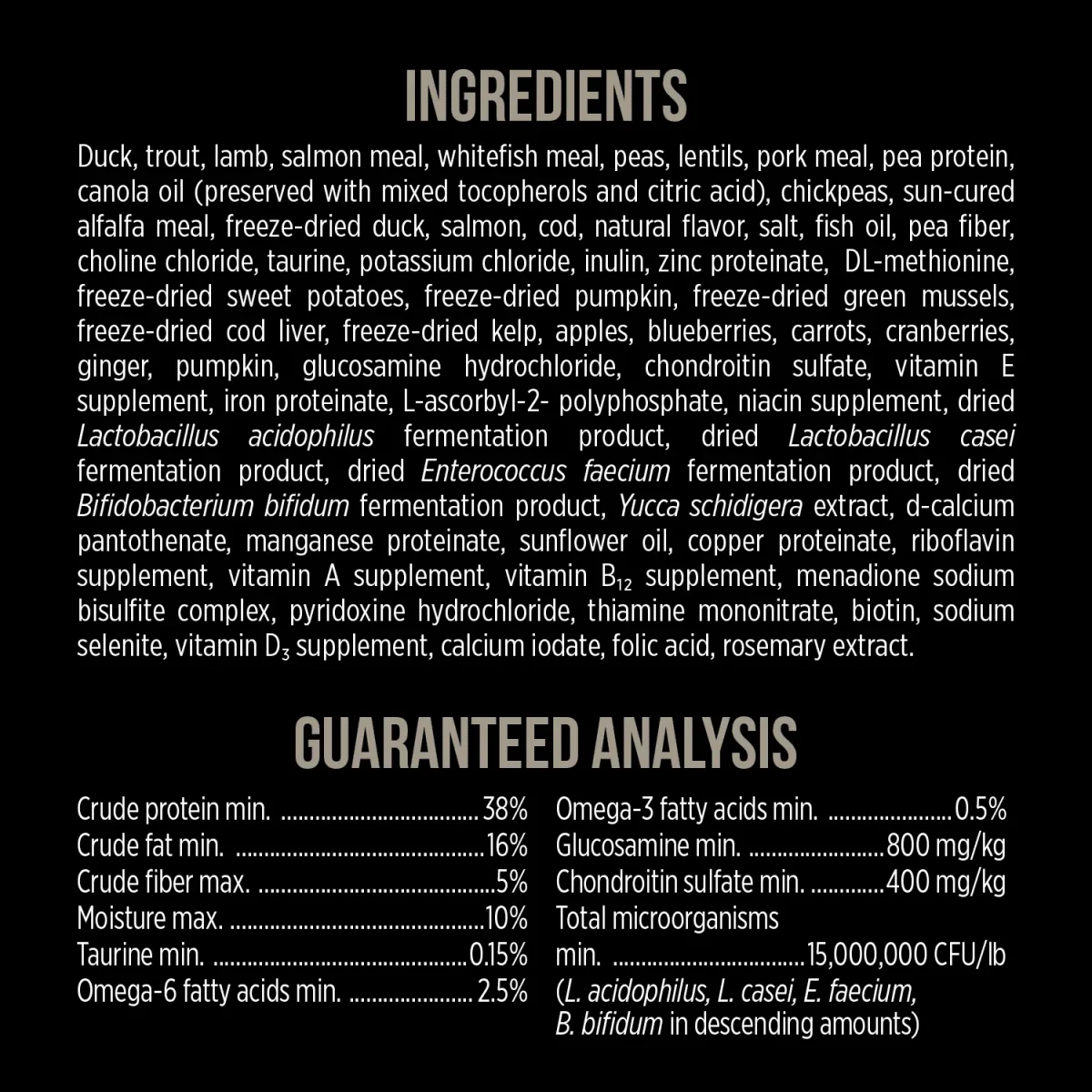 Nutrience Northern lakes high protein Food for Dog 1lb pack - Image 7