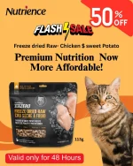 Nutrience Freeze-Dried Raw Chicken & Sweet Potato Cat Food 113g