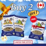 Buy 2 Hari Gourmet Bird Food & Get 1 Parakeet Seed Pack FREE