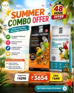 Combo Offer – Hari Small Parrot + Tropican Lifetime Stick 4mm