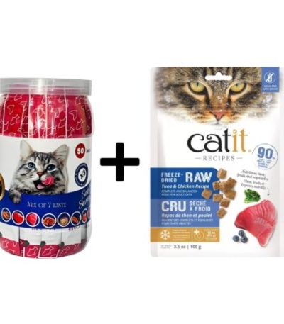 Cat food toppers