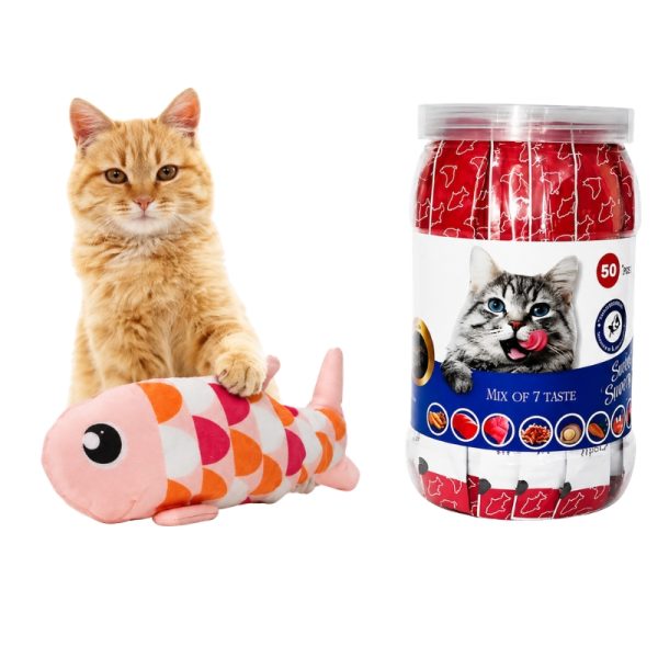 Lickable cat treats