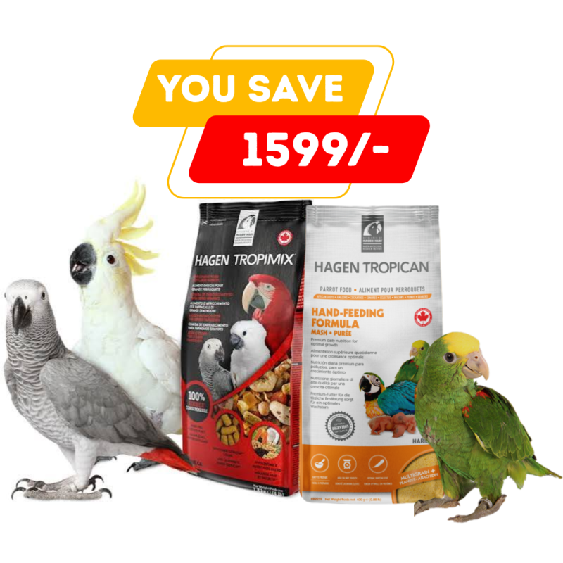Hari Tropimix Large Parrot Food Combo