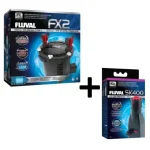 Fluval FX2 High Performance Canister Filter and Service Kit Combo
