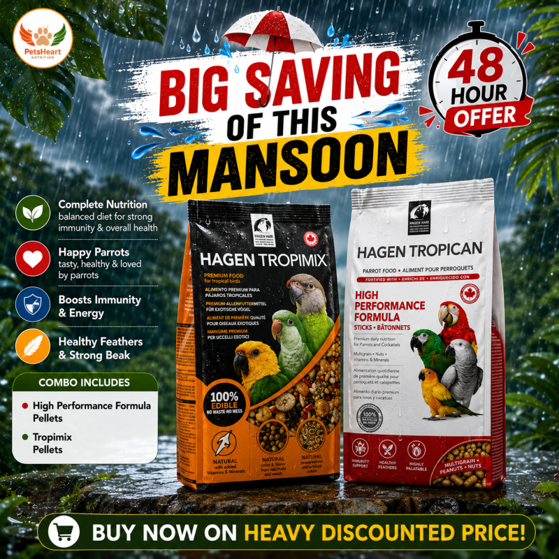 HARI Tropimix Small Parrots Combo