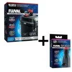 Fluval 307 Canister Filter and SK400 Surface Skimmer Combo
