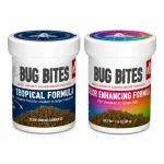 Fluval Bug Bites Colour Enhancing & Tropical Formula M-L Granules Combo Pack (45g + 45g)