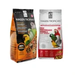 HARI Tropimix Small Parrots and Hagen Tropican High Performance Stick Combo