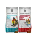 Hagen Tropican Lifetime and High Performance Formula 2mm Granules (820g) Bird Food Combo