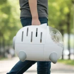 New Catit PIXI Mio 2-in-1 Cat Carrier & Bed – Cushion Included | Vet & Car Travel Ready - Image 6
