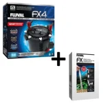 Fluval FX4 Canister Filter and FX Gravel Cleaner Kit Combo
