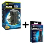 Fluval U2 Underwater Filter and SK400 Surface Skimmer Combo