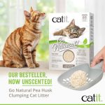 Catit Go Natural Pea Husk Unscented Best Cat Litter – 5.6 kg - Image 6